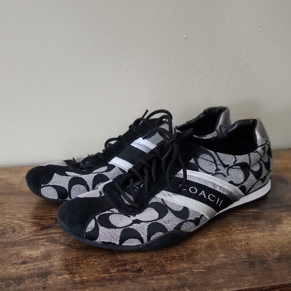 Coach Black and Gray Sneakers